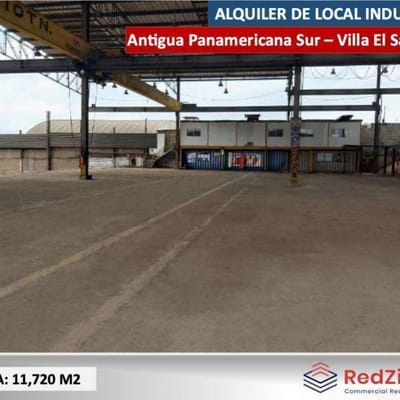 ALQUILER LOCAL INDUSTRIAL  M  I  VILLA EL SALVADOR
