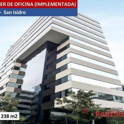 ALQUILER DE OFICINA IMPLEMENTADA  m  SAN ISIDRO