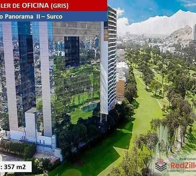 ALQUILER DE OFICINA GRIS m  SURCO
