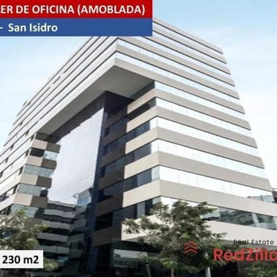 ALQUILER DE OFICINA AMOBLADA m  SAN ISIDRO