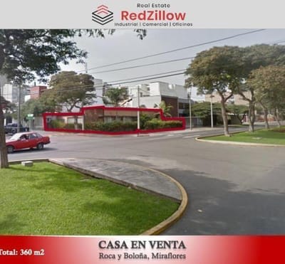 VENTA DE CASA  M  MIRAFLORES Ideal para Proyecto