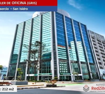 ALQUILER DE OFICINA GRIS m  SAN ISIDRO