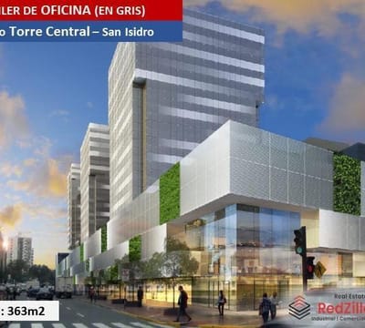 ALQUILER DE OFICINA GRIS m  SAN ISIDRO