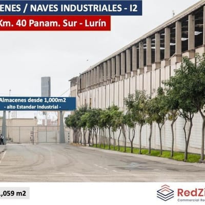 ALQUILER ALMACEN INDUSTRIAL   M  LURIN  I