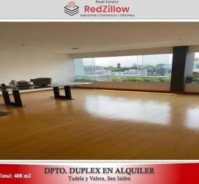 ALQUILER DPTO M DPLEX NUEVO  AV TUDELA Y VARELA  SAN ISIDRO