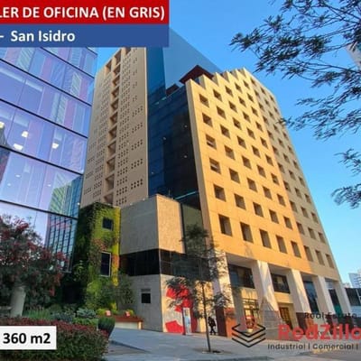 ALQUILER DE OFICINA GRIS m  SAN ISIDRO