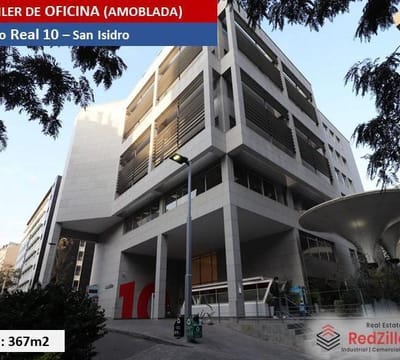 ALQUILER DE OFICINA  m AMOBLADA  SAN ISIDRO