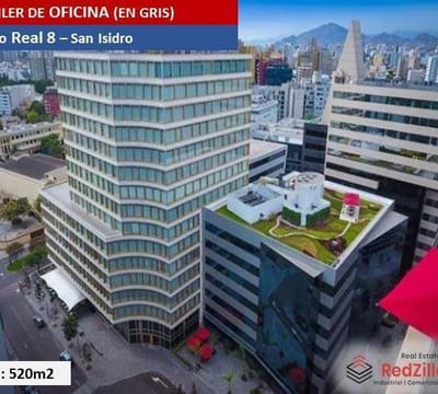 ALQUILER DE OFICINA GRIS m  SAN ISIDRO
