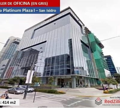 ALQUILER DE OFICINA GRIS m  SAN ISIDRO