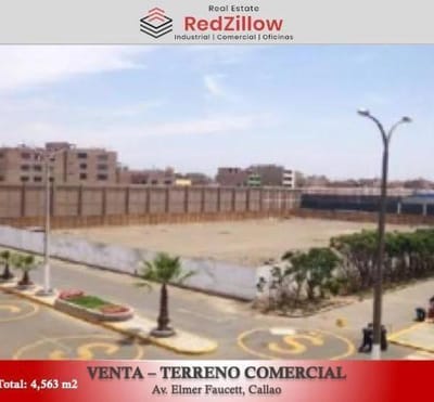 VENTA TERRENO COMERCIAL  m  ELMER FAUCETT  CALLAO
