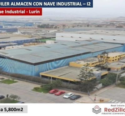 ALQUILER ALMACEN  M CON NAVE INDUSTRIAL  I  LURIN