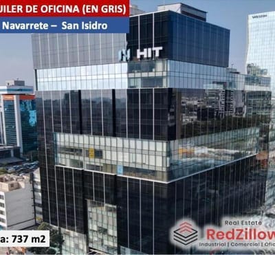 ALQUILER OFICINA EN GRIS  m  SAN ISIDRO