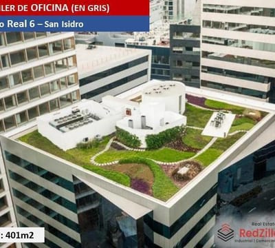 ALQUILER DE OFICINA GRIS m  SAN ISIDRO