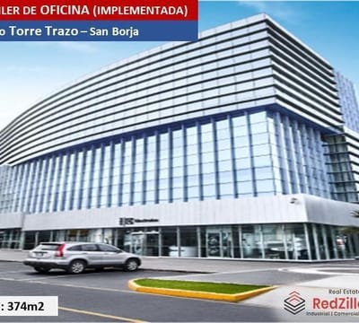 ALQUILER DE OFICINA IMPLEMENTADA m  SAN BORJA