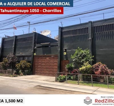 VENTA LOCAL COMERCIAL  M  CHORRILLOS