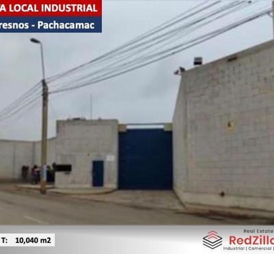 Venta Terreno Industrial   Los Fresnos Pachacamac