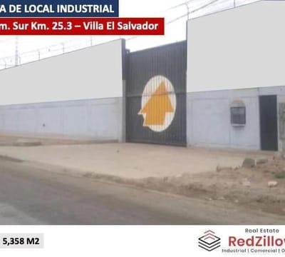 VENTA LOCAL INDUSTRIAL  M  I  PANAM SUR  VILLA EL SALVADOR