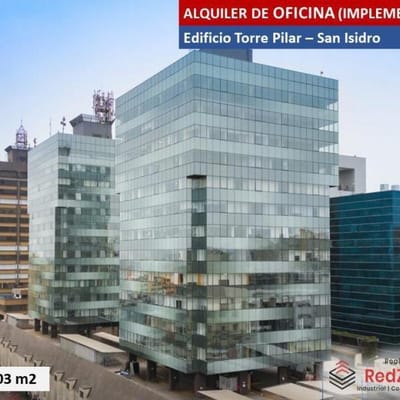 Alquiler de Oficina Implementada m  San Isidro