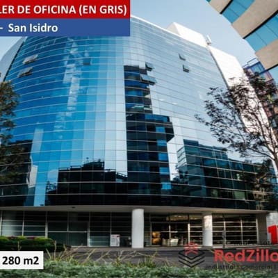 Alquiler de Oficina en Gris m  San Isidro