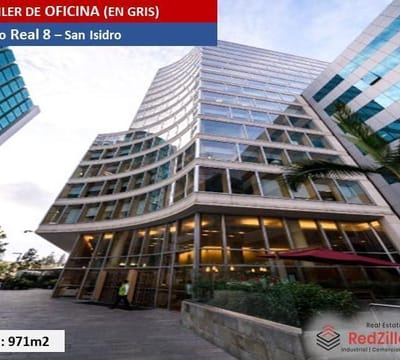 ALQUILER DE OFICINA GRIS m  SAN ISIDRO