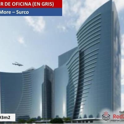 Alquiler de Oficina Gris m  Santiago de Surco