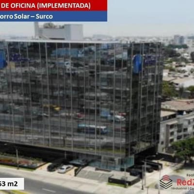Alquiler de Oficina Implementada m  Santiago de Surco