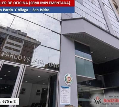 Oficina Semi Implementada m San Isidro