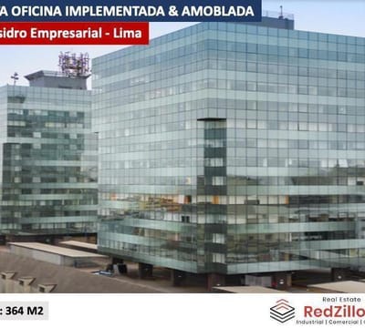 Venta Oficina m Implementada  Amoblada