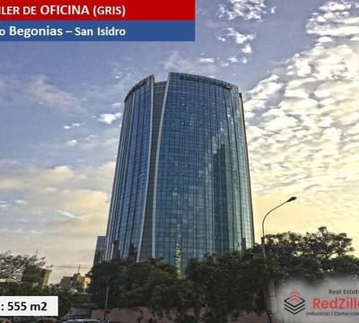 Alquiler de Oficina en Gris m en San Isidro