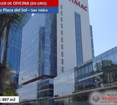 ALQUILER DE OFICINA GRIS m  SAN ISIDRO