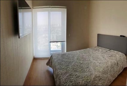 Departamento en alquiler full amoblado  m    dormitorio Edificio Tempo