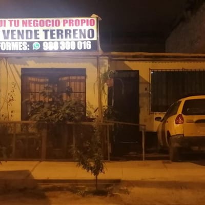Se vende casa como terreno en Villa el Salvador En avenida para negocio