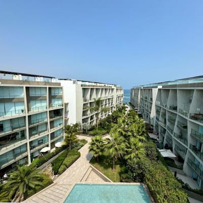 VENTA DE EXCLUSIVO DEPARTAMENTO EN CONDOMINIO OCEAN REEF  SAN BARTOLO