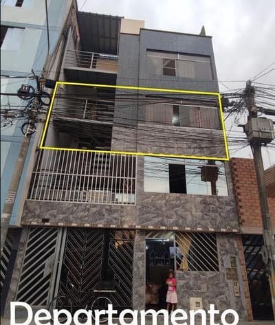SE ALQUILA DEPARTAMENTO  TERCER PISO EN LOS OLIVOS  AV  LAS PALMERAS