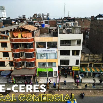 ALQUILO LOCAL COMERCIAL EN MERCADO CERES  ATE VITARTE