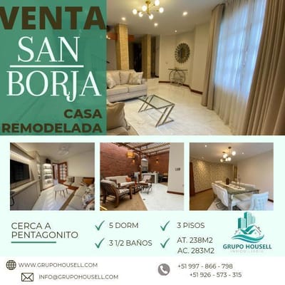 VENDO HERMOSA CASA CERCA DE PENTAGONITO