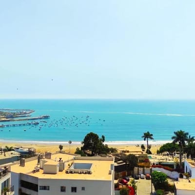 LA MEJOR VISTA AL MAR DE LIMA AMOBLADO