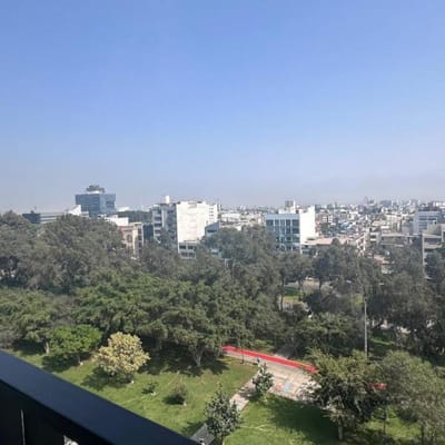 Departamento de Estreno con Vista Externa Frente a Parque  San Borja