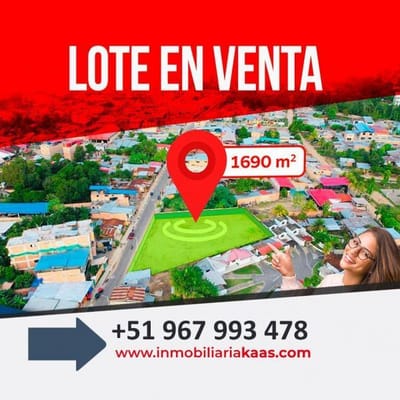 AMPLIO LOTE EN VENTA  TARAPOTO