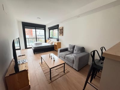 Alquiler | Monoambiente amoblado moderno con balcón en Malvín