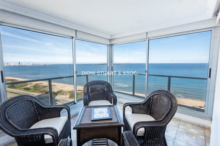APARTAMENTO EN ALQUILER FRENTE AL MAR DE 3 DORMITORIOS - TODOS LOS AMENITIES - TORRE WASHINGTON - COMPLEJO LINCOLN CENTER