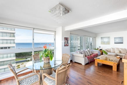 APARTAMENTO EN VENTA EN PLAYA MANSA - 3 DORM Y DEP. - RECICLADO - COMPLEJO LINCOLN CENTER - TORRE JEFFERSON
