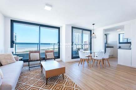 APARTAMENTO CON VISTA AL MAR EN PLAYA BRAVA PUNTA DEL ESTE - 2 DORMITORIOS - EDIF. SIGLO SOL II - BAJAS EXPENSAS
