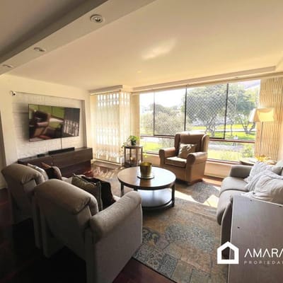 DEPARTAMENTO EN VALLE HERMOSO  M  SURCO FRENTE A PARQUE