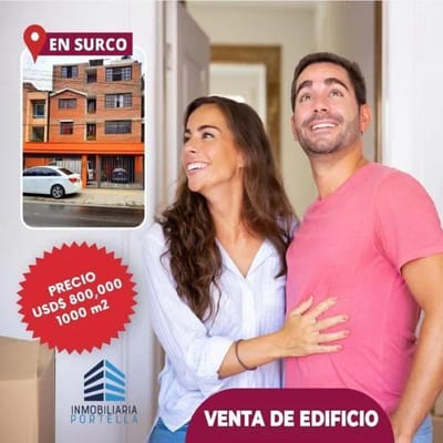 SURCO VENTA DE EDIFICIO COMPLETO EN CAMINOS DEL INCA