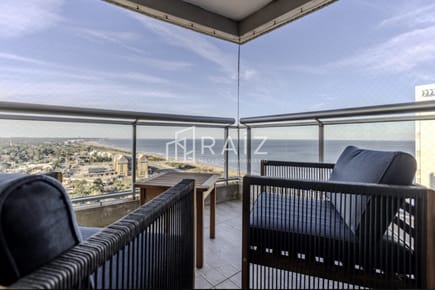 Moderno Penthouse con Vista al Mar, en Playa Brava, 3 Dormitorios con Parrillero y Dependencia de servicio