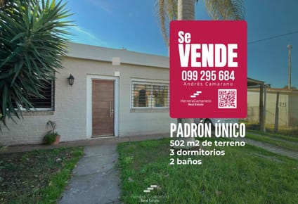 Casa en venta c/ cochera en Carrasco Norte