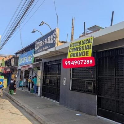 ALQUILO LOCAL COMERCIAL AV CARLOS IZAGUIRRE  SAN MARTIN DE PORRES