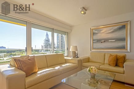 Apartamento en Punta del Este Mansa Torre Jefferson en Complejo Lincoln Center 1ra Línea de Mansa Excelentes Amenities