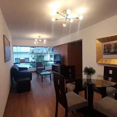 Lindo   Mdb  cochera Full Amoblado amplio Vista hacia Alameda Pardo